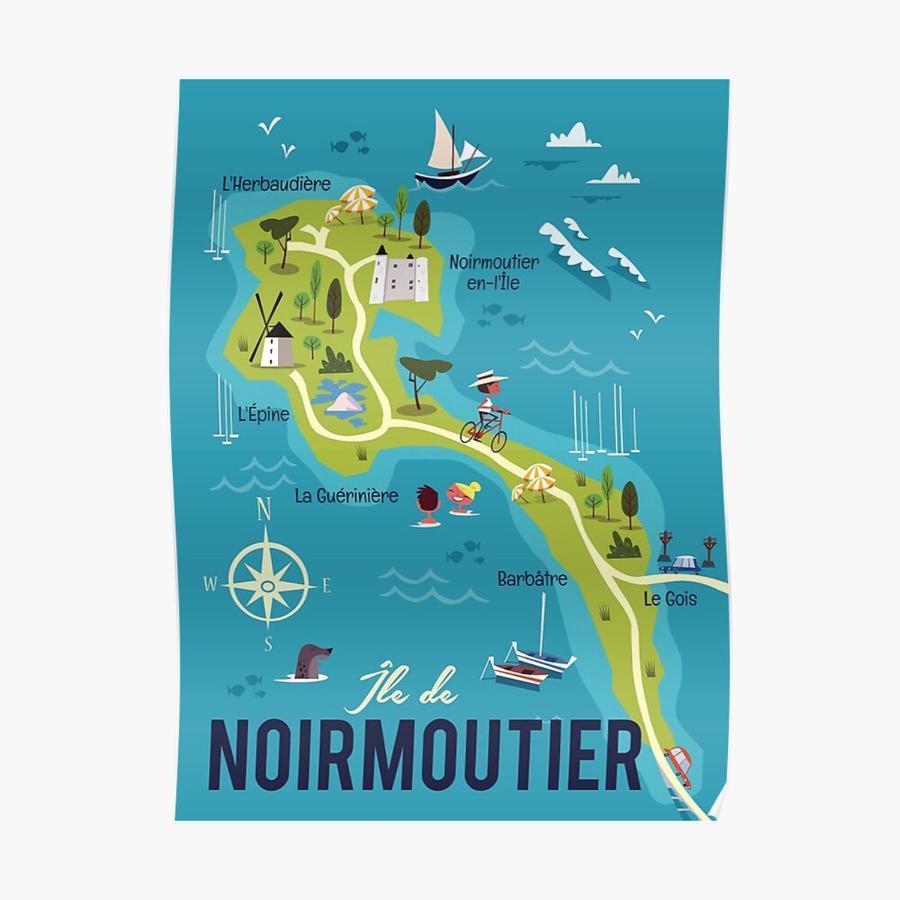 Maison Bord De Mer A Noirmoutier بارْباتْرْ المظهر الخارجي الصورة